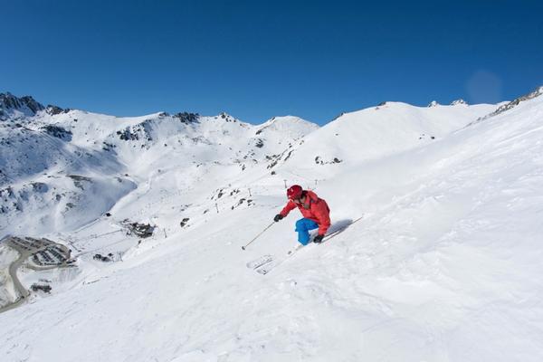  The Remarkables Mid Station Bowl ridge